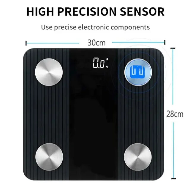 Vitafit Bilancia Pesapersone Digitale Alta Precisione Con Tecnologia