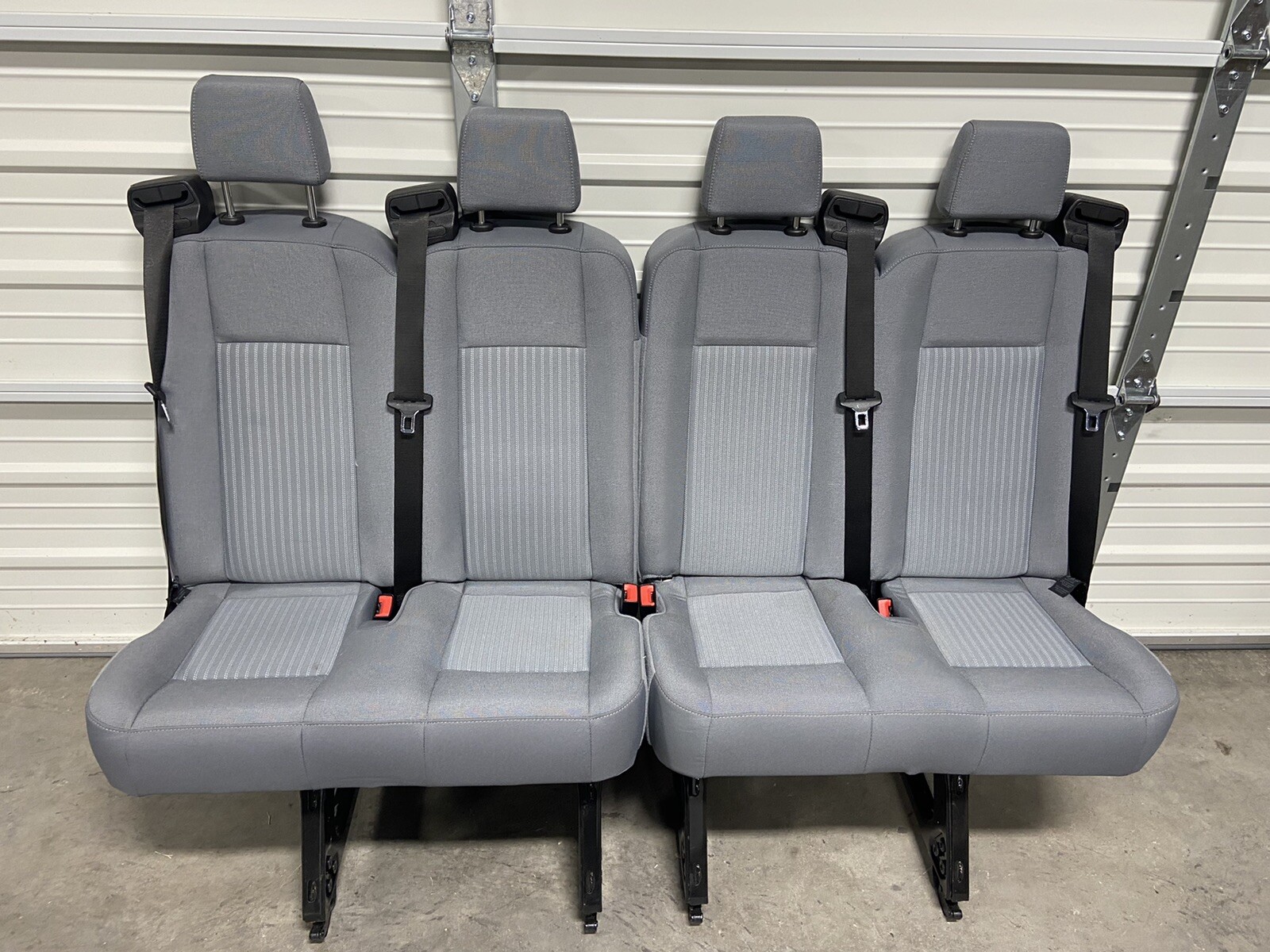 20152023 Ford Transit 12 Passenger Van Rear Seats Gray Cloth eBay