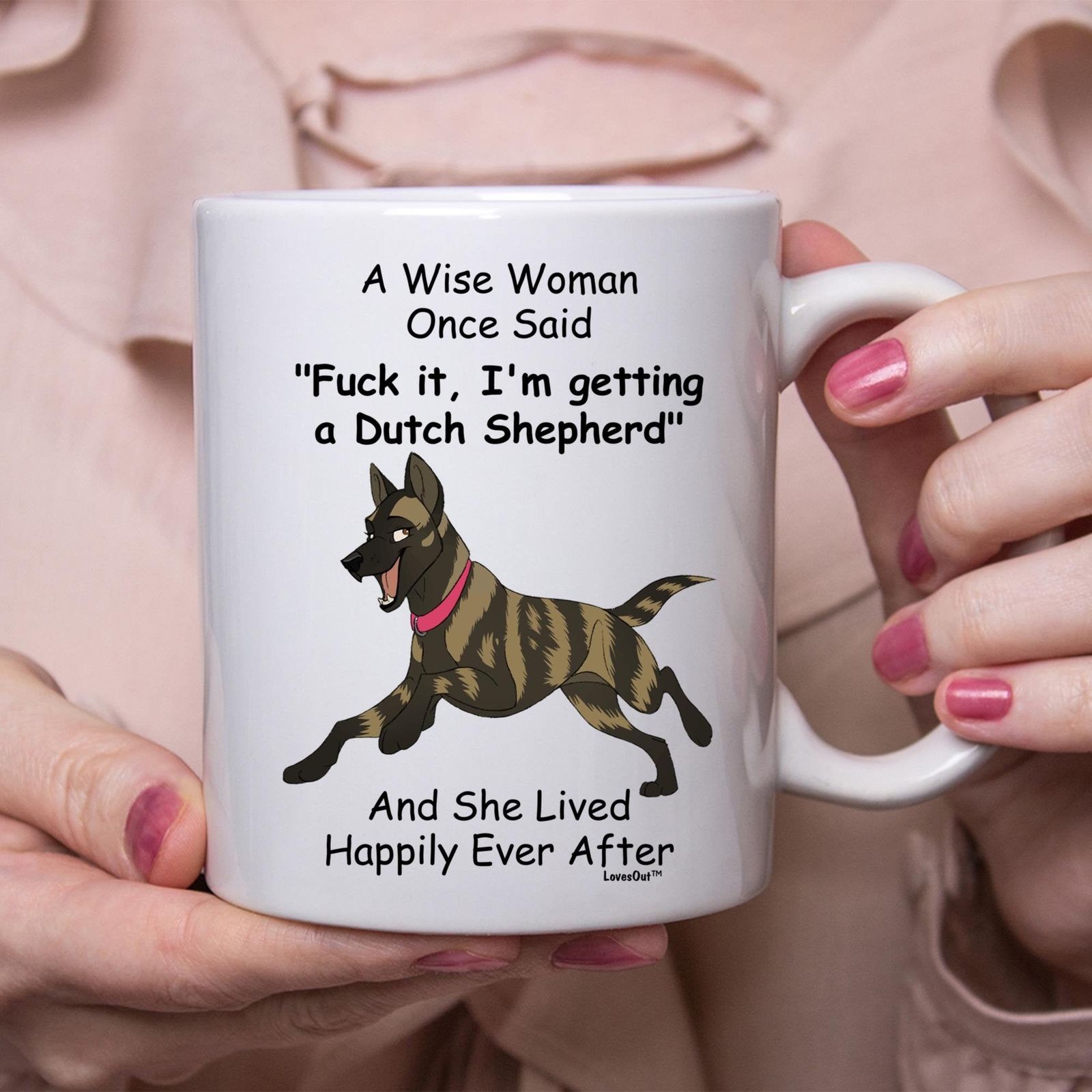Funny Dutch Shepherd Coffee Mug Gift For Dog Lovers