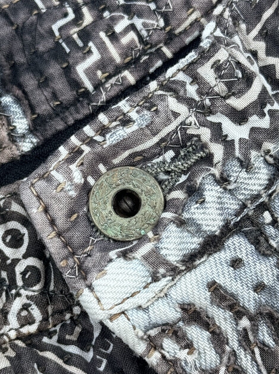 PROLETA RE ART - BANDANA PRINT CARPENTER PANTS SIZE: 34 image 8