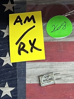 RC CRYSTAL AM / RX / 75.890 PreOwned / Works USA Shipped