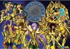 Poster - Studio B - Saint Seiya Gold Saints 24x36" Wall Art R80208