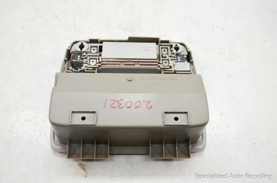 2008 HONDA ACCORD Sedan Overhead Console Dome Light Lamp Map Grey OEM - Image 3 of 4