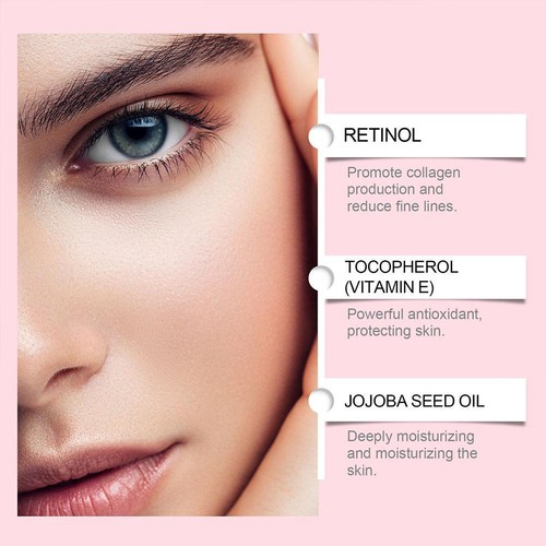 Retinol Anti Ageing Under Eye Bags Dark Circles Wrinkle Reducer Stick Face T3J7 - Picture 12 of 17