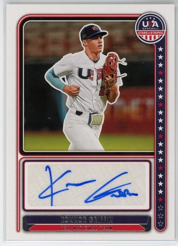 2024 Panini Stars & Stripes USA Baseball Konnor Griffin 18U 