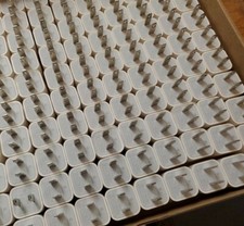 LOT 100 X Apple iPhone OEM USB To Lightning wall adapter NEW