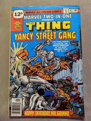 Marvel Two-In-One #47, Marvel Comics, 1979, The Thing, Marvel Comics 