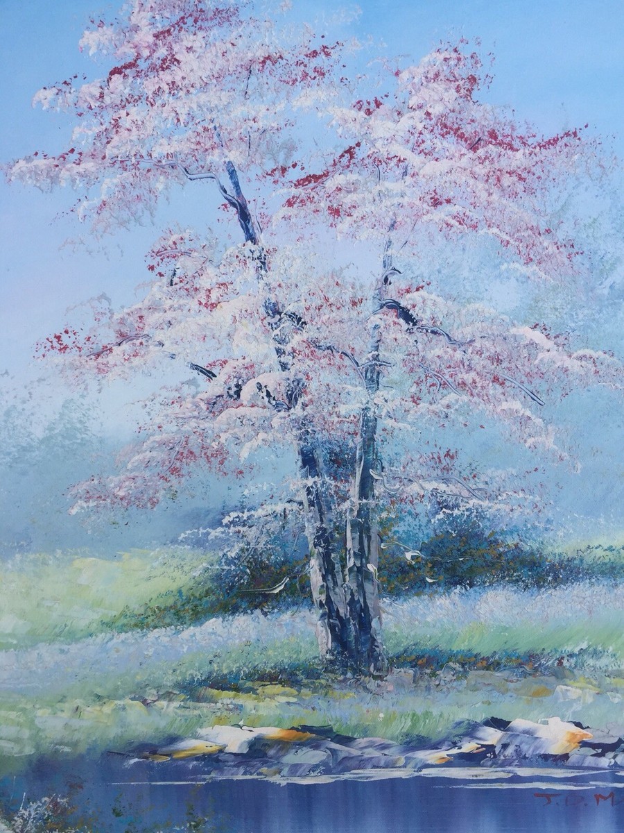 Vintage Landscape Painting Signed J D Mackay | eBay