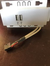 Computer USB Dual Port Panel 130769