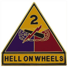 Vanguard ARMY COMBAT SERVICE IDENTIFICATION BADGE (CSIB) SECOND ARMORED DIVISION