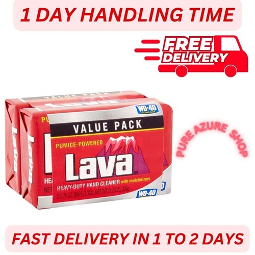 Lava HeavyDuty Hand Cleaner Bar Soap, 5.75 oz Twin Pack eBay