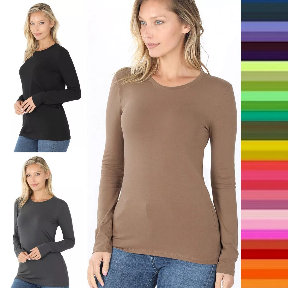 Long Sleeve Shirts & Tops for Women