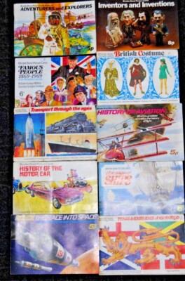 Unikat Sammlerstück BROOKE BOND 50 verschiedene Bilderkarten komplett Alben Mix Lot