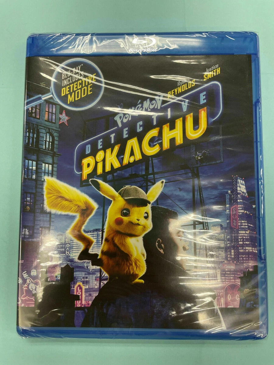 Pokemon Detective Pikachu Blu Ray Factory Sealed