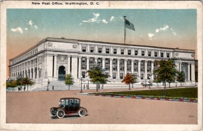 New Post Office, Washington D.C Vintage Postcard Wpc3