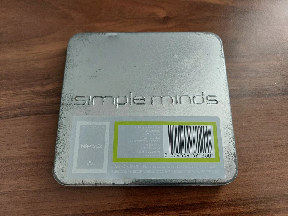 Simple Minds - Neapolis CD lim. enhanced metal box - Bild 2 von 2