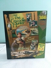  Jigsaw puzzle THE Crocodile Hunter Steve Irwin, 300 piece And Poster Size 2'x3'