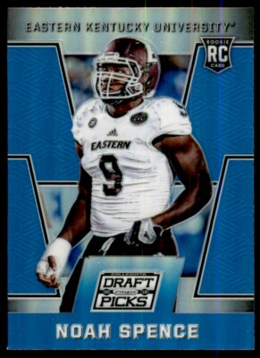 2016 Prizm Draft Picks Blue Noah Spence Rookie Eastern Kentucky Colonels #195