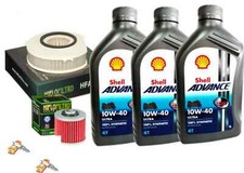 KIT TAGLIANDO YAMAHA  XVS 1100 DRAGSTAR SHELL 10W40 FILTRO OLIO ARIA CANDELE