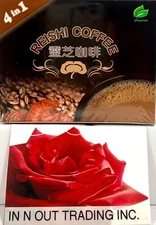 Longreen 4-In-1 Reishi Coffee Mushroom Medicine 10 Sachets x 18g~08/2027