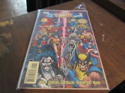 Marvel versus DC #1 2 3 4 Vs Comic Book Set 1-4 Complete  Mini Series Crossover