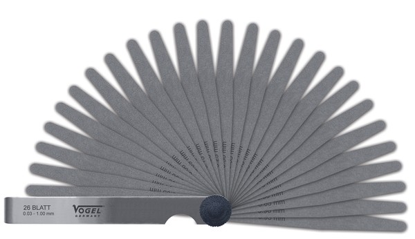 Vogel Germany FüHlerlehren-Satz (21 Blatt, Messbereich: 0.05 – 2,00 Mm)-image