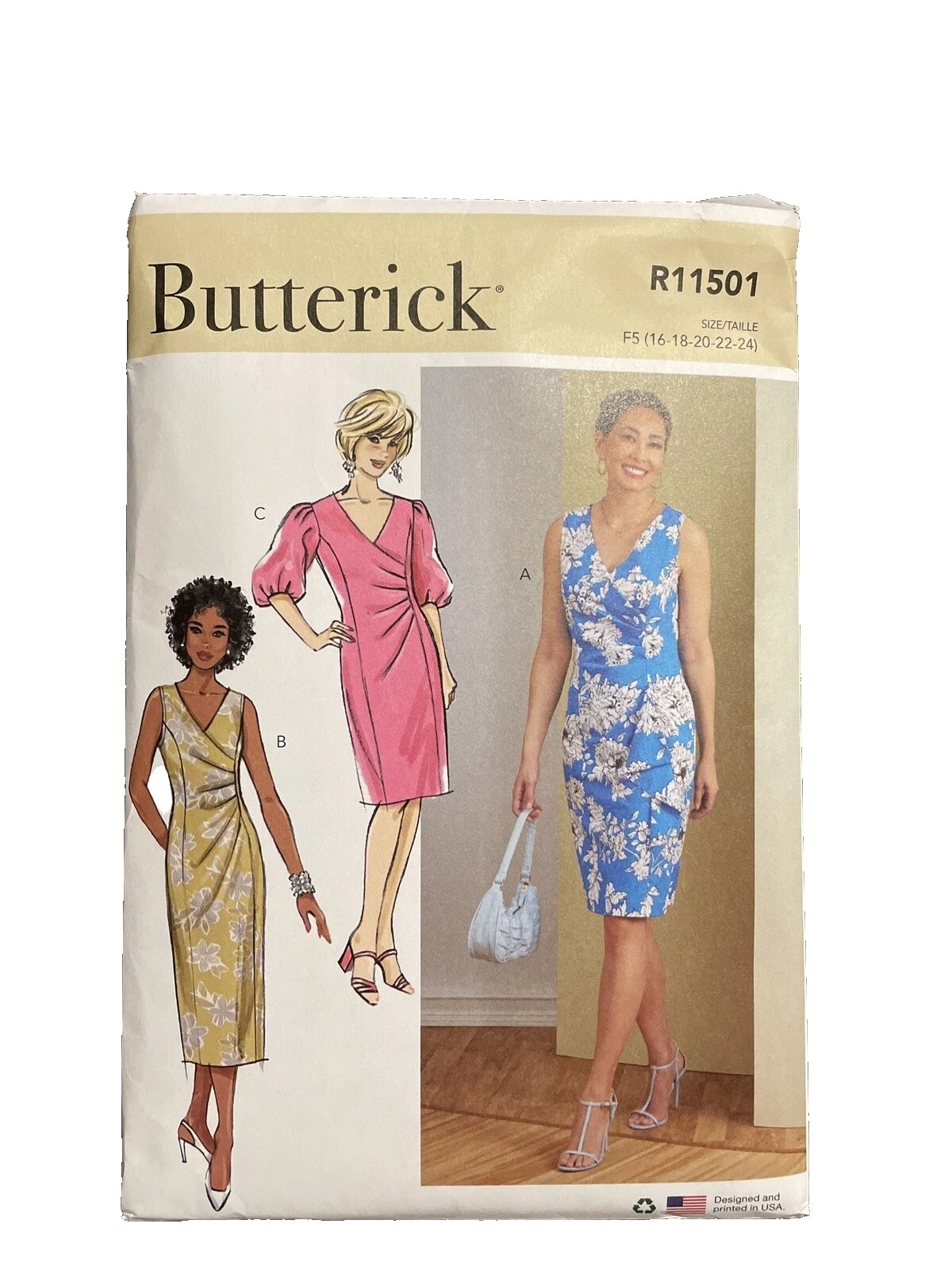 Patrones de Costura Butterick Vestido
