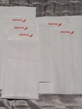 IBERIA AIRLINES SICKNESS/RUBBISH BAGS LOT OF 5