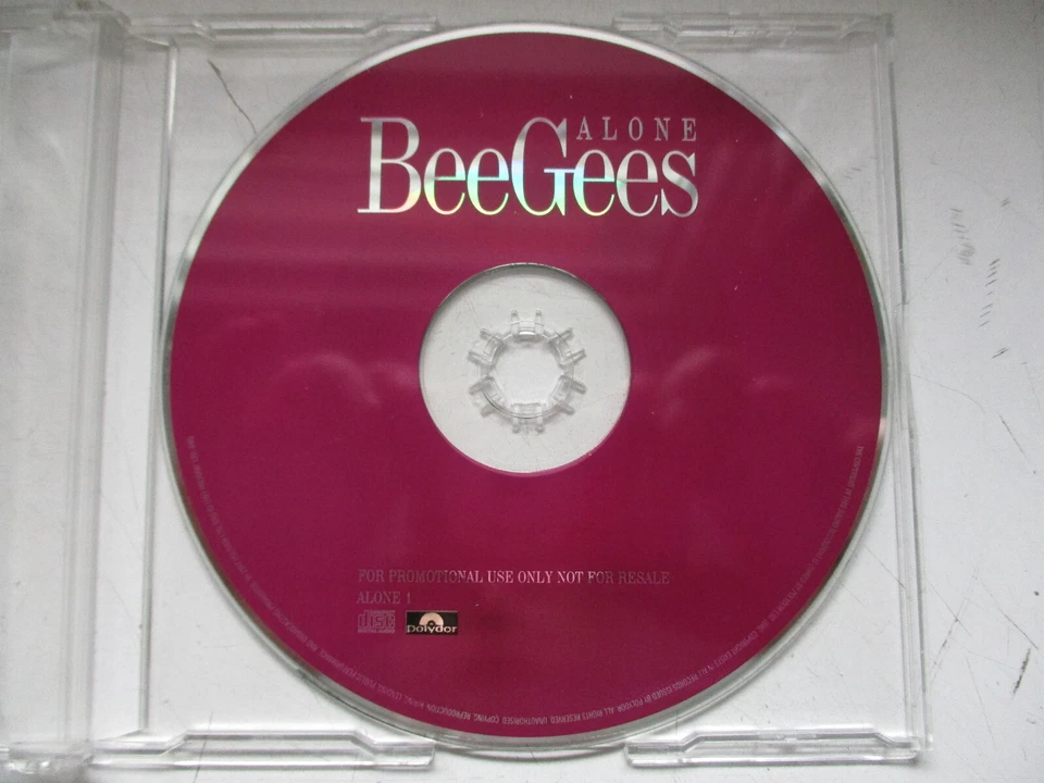 BEE GEES "alone" - 2x promo CD-single (U.K./U.S.A.) - - Bild 2 von 3