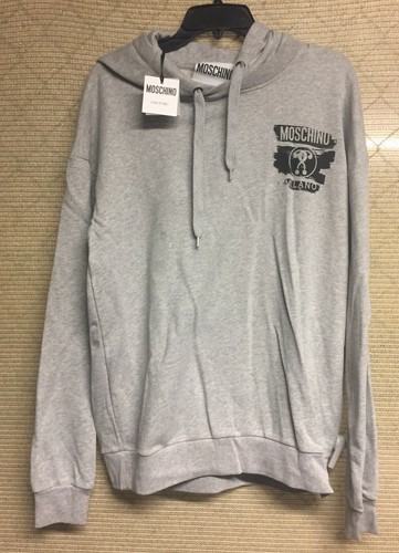 moschino grey hoodie