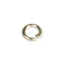 Jump Ring 14K White Gold Jewelry Chain Charm 4mm 22Ga