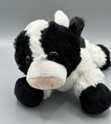 Wild Republic 8  RARE FLOPPY Realistic Cow Stuffed Animal Plush NEEDS REPAIR