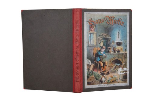 Antique 1890s German Hans Martin Hildebrandt-Strehlen Childrens Book - Picture 2 of 12