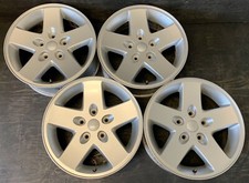 4 Jeep Wrangler Sahara Rubicon Commander Grand Cherokee Wheels Rims Caps 17