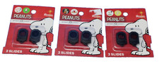 3 Pack 2 Peanuts Snoopy Project-O-Rama Night Light Slides Halloween Christmas