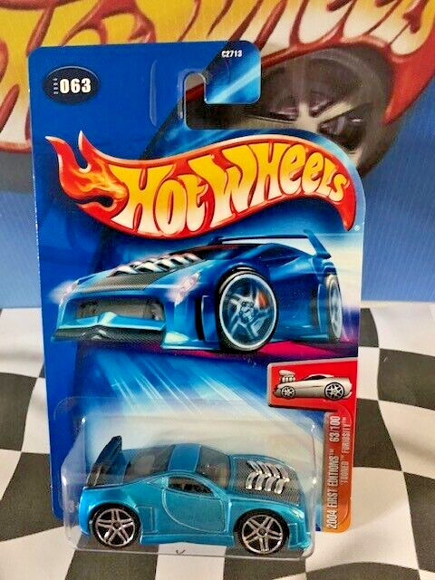 Hot Wheels 2004 FE 63/100 063 First Edition Tooned Furiosity BLUE PR5 CRW VAR