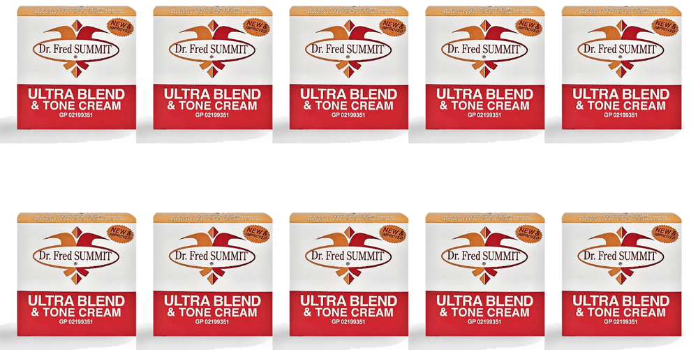 DR. FRED SUMMIT  Ultra Blend & Tone Cream 2oz (Pack of 10)  SAVE -25%