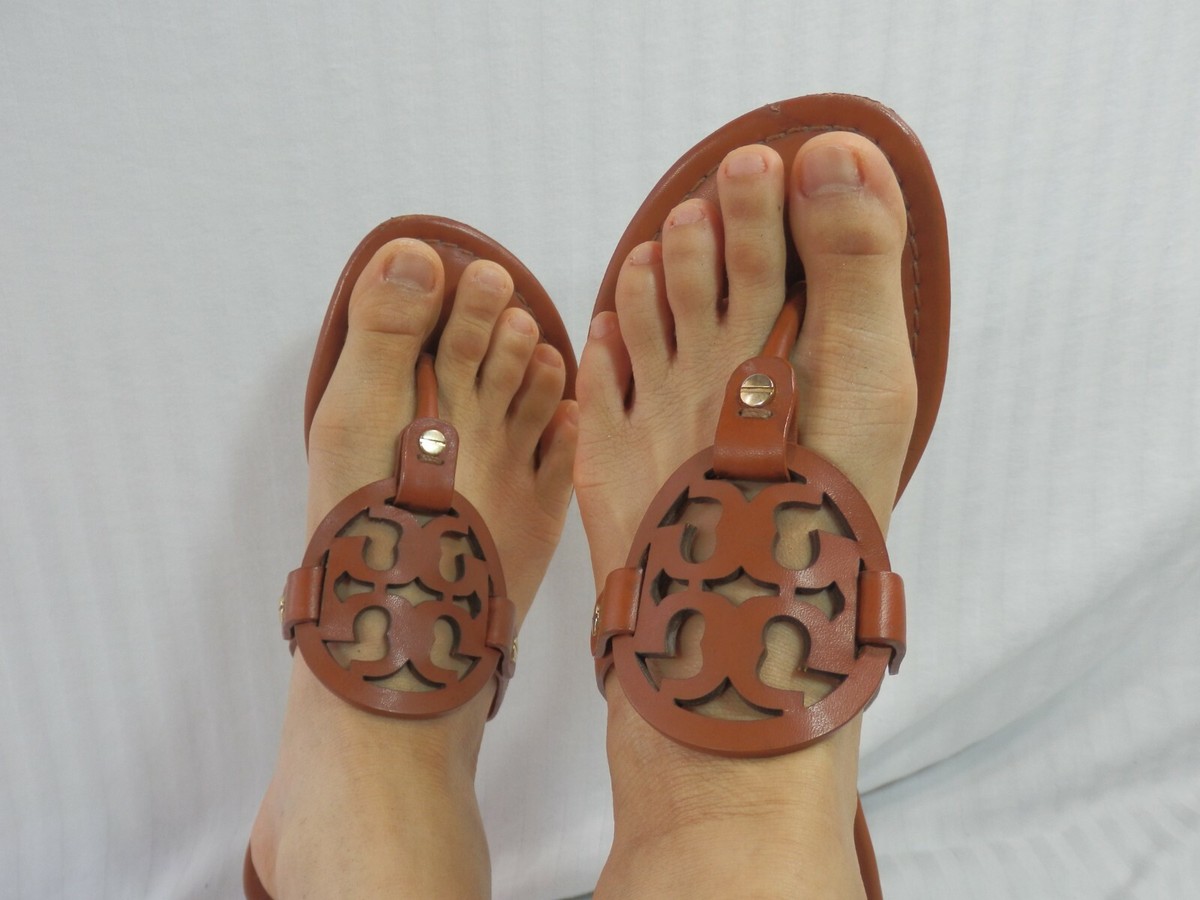 最終トリーバーチ デニムミュール 美品 tモノグラム-デニム-プチバレル