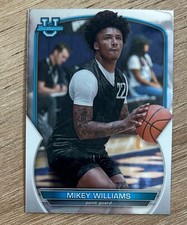 2022-23 1st Bowman U Chrome Mikey Williams  #3  UCF