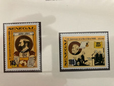 Senegal 1991 Set 95. Death Anniversary Alfred Nobel MNH