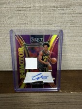 2024-25 Panini Select - X-Factor Memorabilia Signatures Collin Sexton /99 