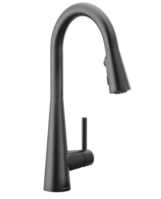 Moen Sleek Smart Kitchen Faucet - Matte Black (7864BL)