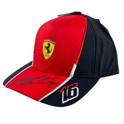 Puma x Scuderia Ferrari Sf-23 Mütze signiert Charles Leclerc #16