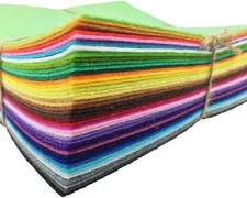 Creative 42-Piece Felt Sheet Set – Ideal for Crafting, Decorations & Sewing 25cm