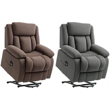 HOMCOM Power Lift Recliner Chair with Massage and Heat, for Elderly