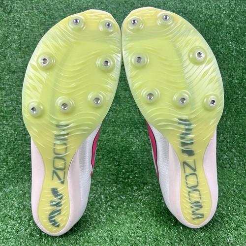 Nike Air Zoom Maxfly Track Cleats Men's Size 13 Fierce Pink DH5359-100 No Spikes - Picture 12 of 17