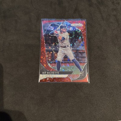 2020 Panini Prizm Bo Bichette #71 Quick Pitch Red Donut Circle Prizm /99 (RC)