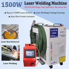 4 in 1 1500W Laser Welder Hand Laser Welding Machine Weld Rusty Remove Cleaning