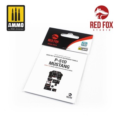 RFS-48078 Red Fox Studio 1/48 P-51D-5 Mustang (for Meng Model kit)