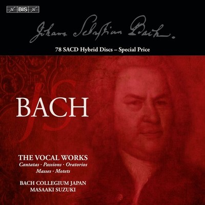 BACH COLLEGIUM JAPAN / MASAAKI SUZUKI BACH: THE VOCAL WORKS NEW SUPER AUDIO HYBR